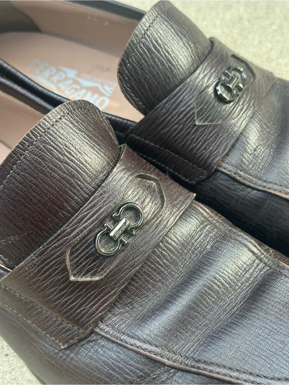 Salvatore Ferragamo elegant dark